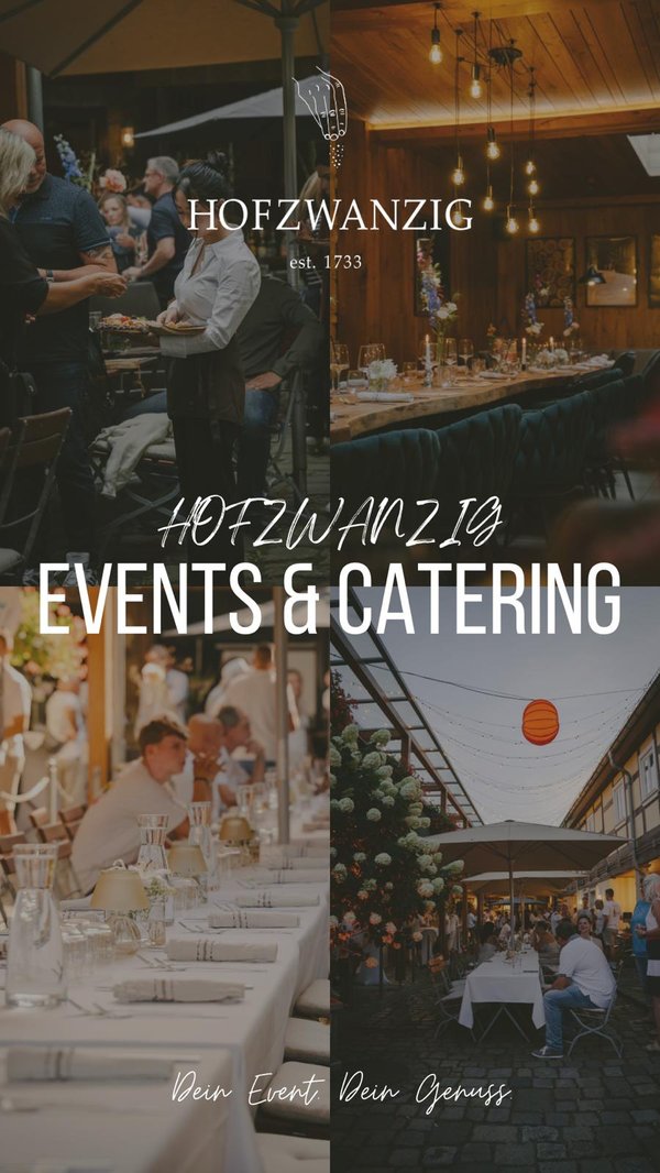 HOFZWANZIG Events und Catering – Dein Event Dein Genuss
